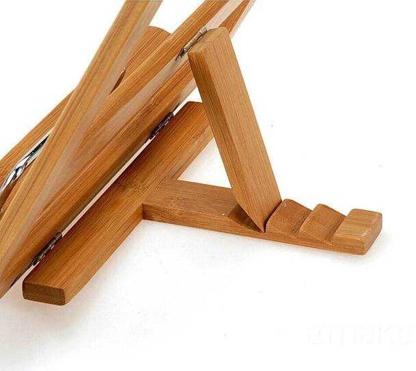 Excellent Houseware Stovas knygoms bambukinis