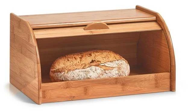 Bamboo Bread Box, 40x26x20cm, ZELLER