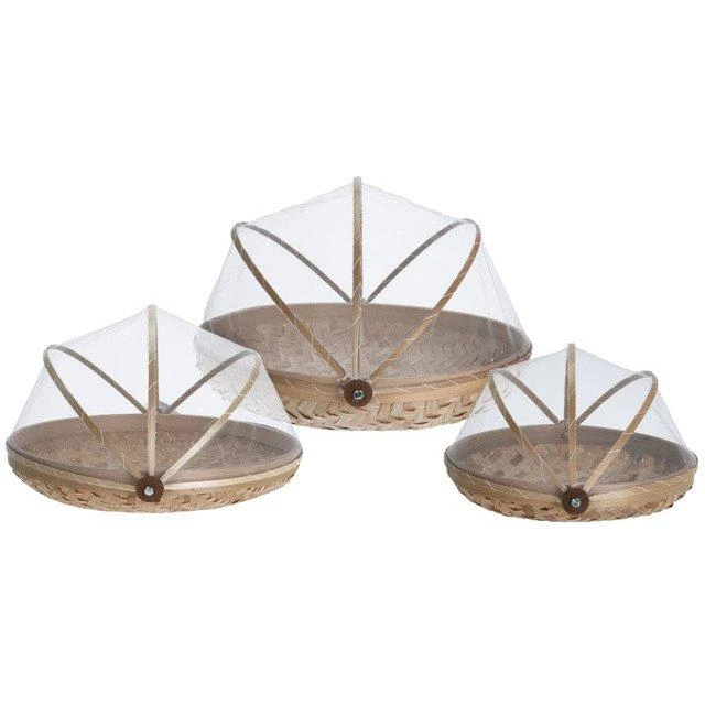 Affek Design Bamboo Bambuko pluošto duonos krepšelis, praktiška virtuvės maisto talpa.