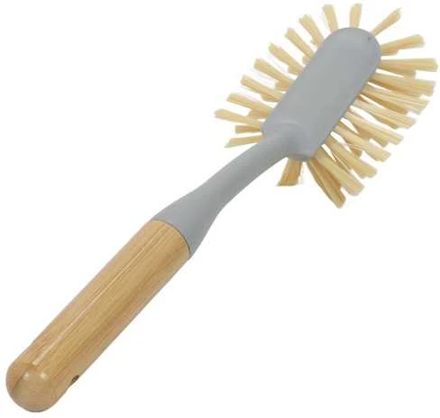 Ultra Clean Bamboo Indų plovimo šepetys su bambuko rankena, 28 x 7 x 6 cm