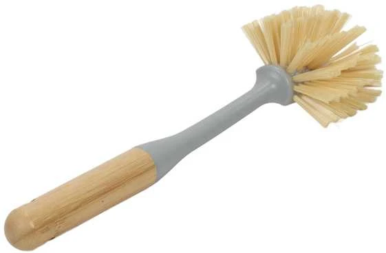 Ultra Clean Bamboo Indų plovimo šepetys su bambuko rankena, 28 x 7 x 6 cm