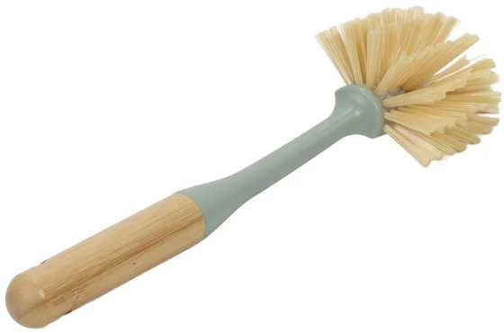 Ultra Clean Bamboo Indų plovimo šepetys su bambuko rankena, 28 x 7 x 6 cm