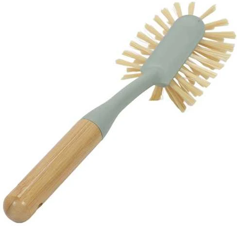 Ultra Clean Bamboo Indų plovimo šepetys su bambuko rankena, 28 x 7 x 6 cm