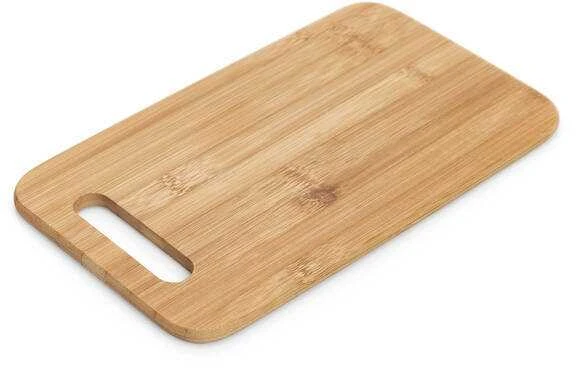 Bamboo Komplekte 4 bambukinės virtuvės lentos + lentyna, ZELLER