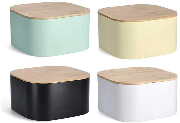 Zeller Bamboo Metalinė duona su bambukiniu dangteliu, 26,5 cm
