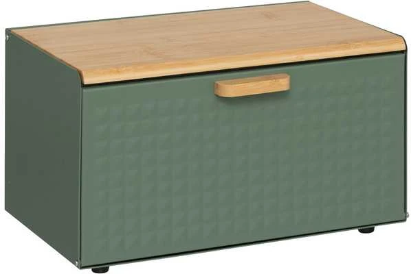 5five Simply Smart Bamboo Metalinė duonos dėžutė SENSIA su bambukiniu dangteliu