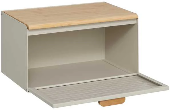 5five Simply Smart Bamboo Metalinė duonos dėžutė SENSIA su bambukiniu dangteliu