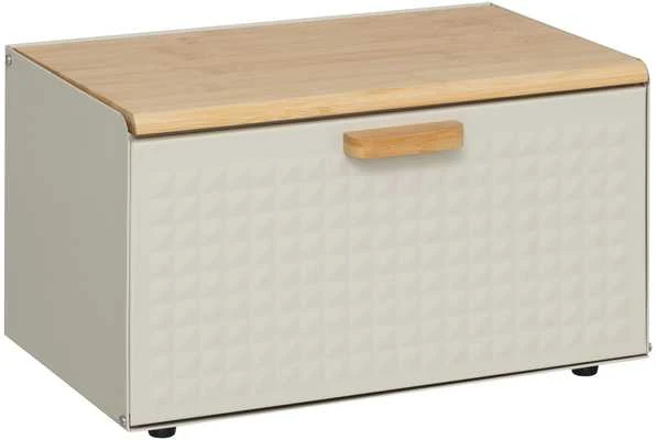 5five Simply Smart Bamboo Metalinė duonos dėžutė SENSIA su bambukiniu dangteliu