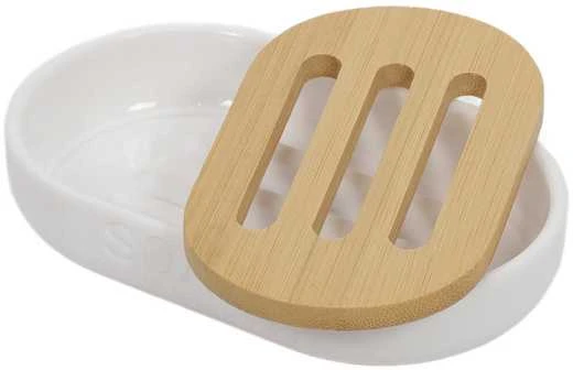 Bathroom Solutions Bamboo Muilinė su bambuko nusausintuvu