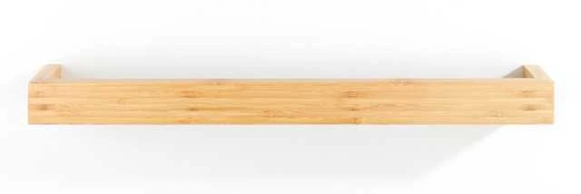 BAMBOO rankšluosčių kabykla, bambukas, šviesiai ruda, 60 x 9 x 5 cm, WENKO