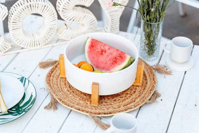 Secret De Gourmet Sg_Secret_De Dubuo, 23 cm, balta/medžio