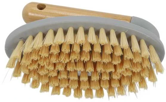 Ultra Clean Bamboo šepetys su rankena, 14 x 16 x 11 cm