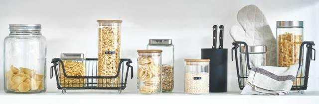 Bamboo Stiklinis indas su bambukiniu dangteliu, 1600ml, ZELLER