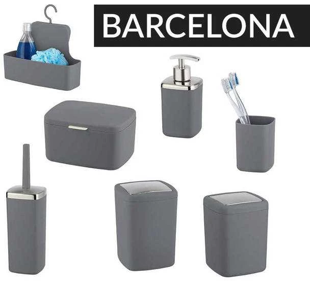 Wenko BarCELONA antracito spalvos vonios indas