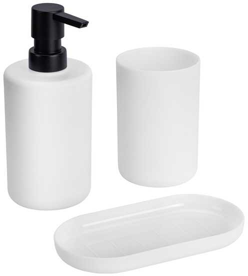 Vonios rinkinys, dozatorius ir dantų šepetėlių stiklinė, FANO, 350 ml