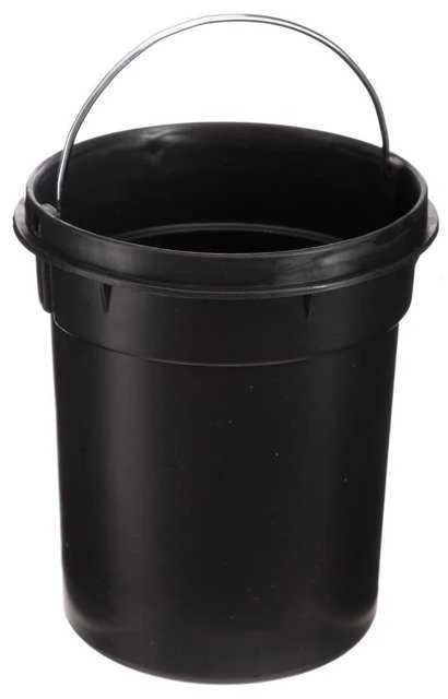 5five Simply Smart Šiukšliadėžė metalinė 3 l D17xH25,5 cm juodos sp. Natureo 5Five 140801N