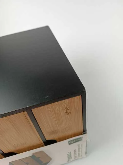 5five Simply Smart Bamboo BAVA smulkmena, bambukas, 3 stalčiai