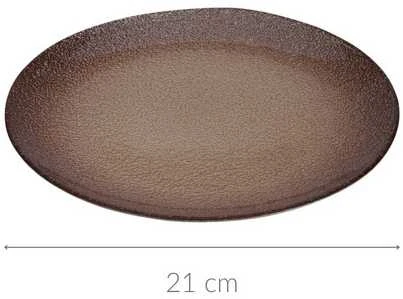 Home Styling Collection BERYT stiklinė desertinė lėkštė, Ø 21 cm