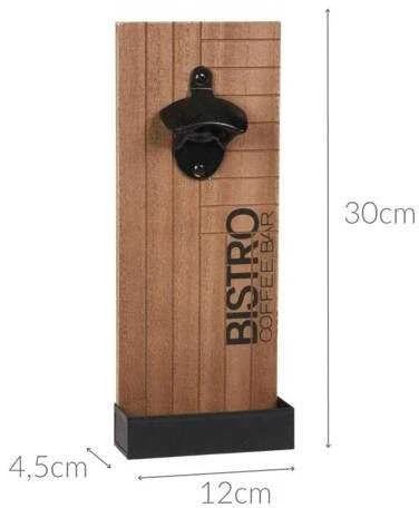 Mondex Bistro sieninis alaus atidarytuvas, 30 x 12 cm