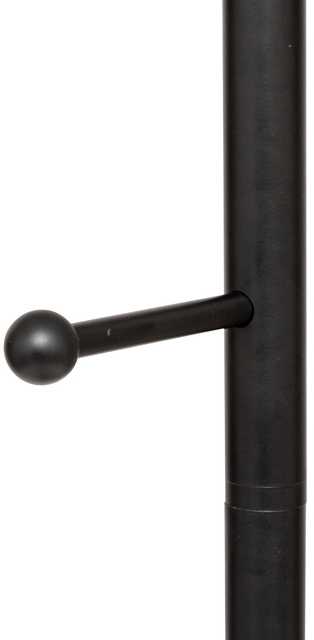 5five Simply Smart BLACKMARBLE kabykla su 6 metaliniais kabliukais, 173 cm