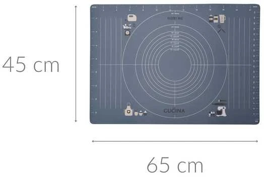 Mondex Mėlyna Baking mat, 45 x 65 cm, mėlynas