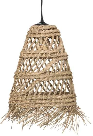 Atmosphera Boho pakabinamas šviestuvas iš LAHYS šiaudų, Ø 28 cm