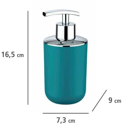 BRASIL soap dispenser, turquoise, 320 ml, WENKO