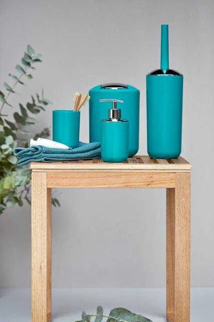BRASIL soap dispenser, turquoise, 320 ml, WENKO