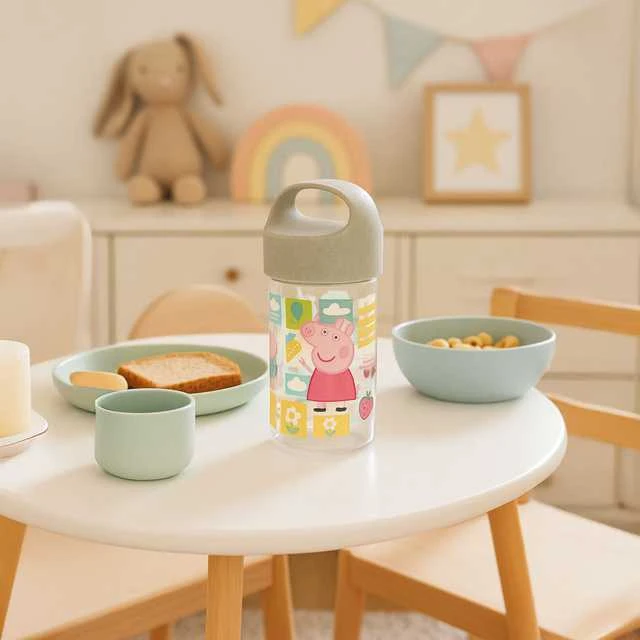 Buddy Snack indelis/butelis Peppa Pig, 500 ml, KOZIOL