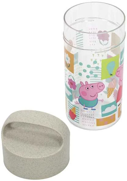 Buddy Snack indelis/butelis Peppa Pig, 500 ml, KOZIOL