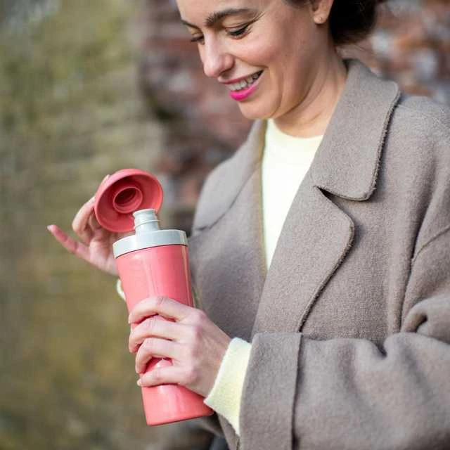 Gertuvė Butelis OASE, 425 ml - spalva ekologiška žalia, KOZIOL