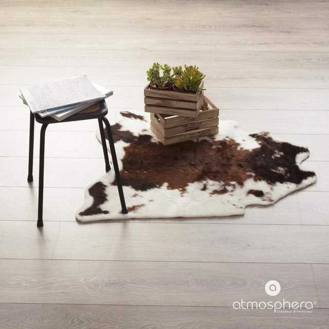 Atmosphera Carpet Karvės odos dekoratyvinis kilimas Miegamojo Svetainės kilimėlis 94 x 100 cm