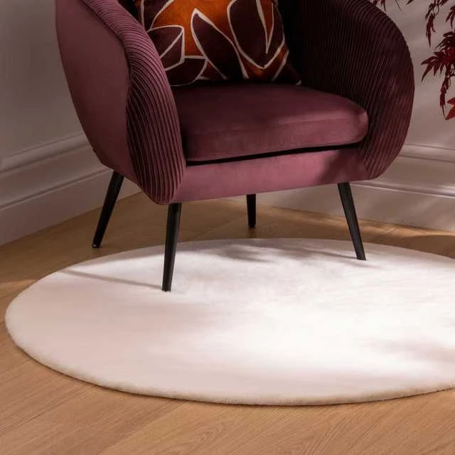 Atmosphera Carpet Minkštas apvalus kilimas COUKA, Ø 118 cm