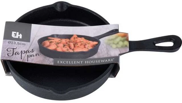 Excellent Houseware Apvali ketaus keptuvė 13,5cm