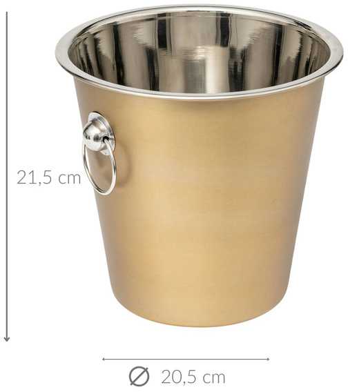 Ledų kibirėlis SECRET DE GOURMET 203209 21,5x20,5 cm