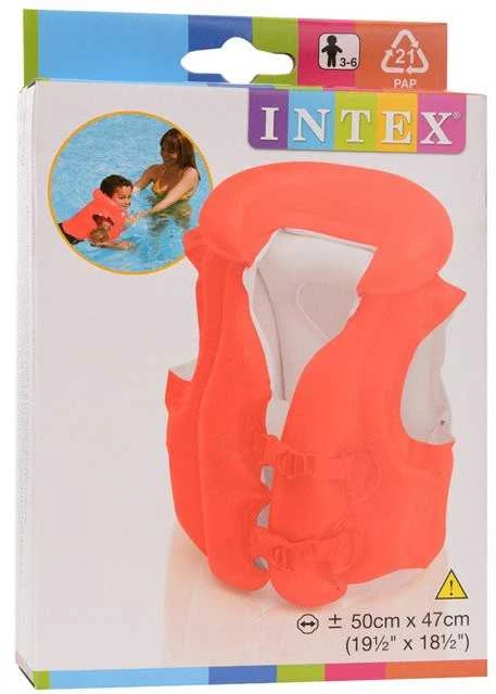 Intex Deluxe Swim Vest 58671EU Oranžinis