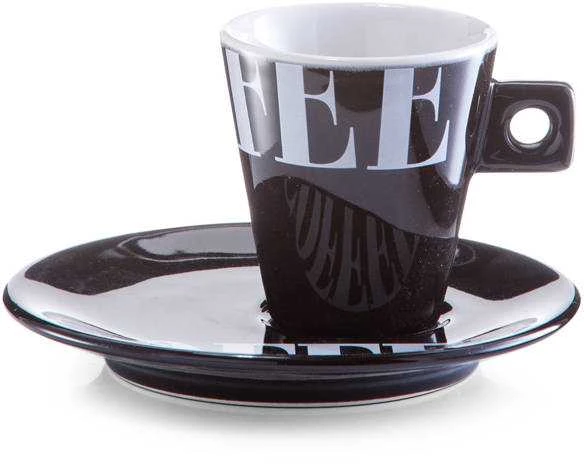 COFFEE STYLE espresso set, 8 pieces, ZELLER