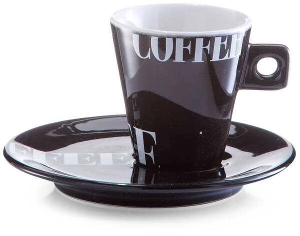 COFFEE STYLE espresso set, 8 pieces, ZELLER