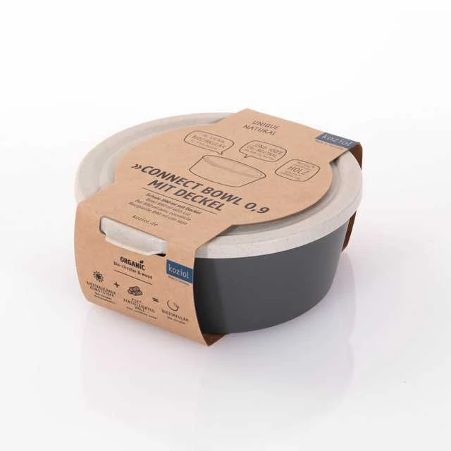 CONNECT BOWL maisto indas, sandarus, 890 ml, KOZIOL