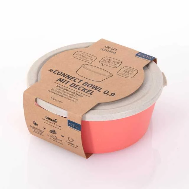 CONNECT BOWL maisto indas, sandarus, 890 ml, KOZIOL