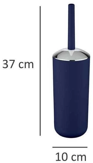 container BRASIL, navy mėlynas + toilet brush, WENKO