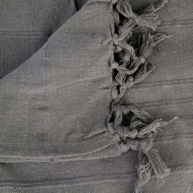 Atmosphera Cotton Lovatiesė su kutais, dekoratyvinė medvilninė kepurė baldų apsaugai