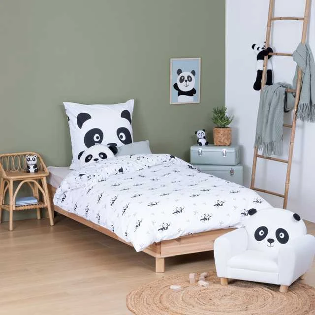 Atmosphera PANDA medvilninė patalynė vaikams, 140 x 200 cm