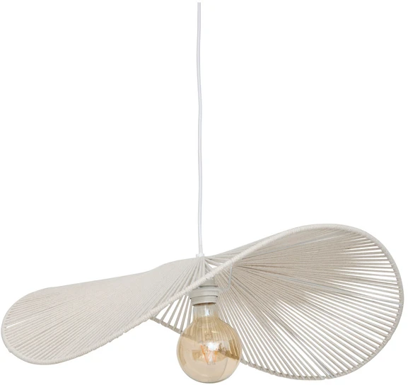 Lamp Medvilninis pakabinamas šviestuvas ADELIA, 58 x 56 x 100 cm, baltas