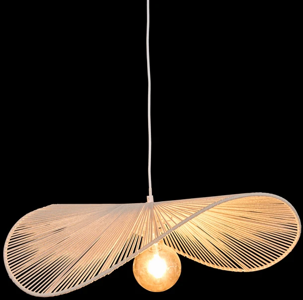 Lamp Medvilninis pakabinamas šviestuvas ADELIA, 58 x 56 x 100 cm, baltas