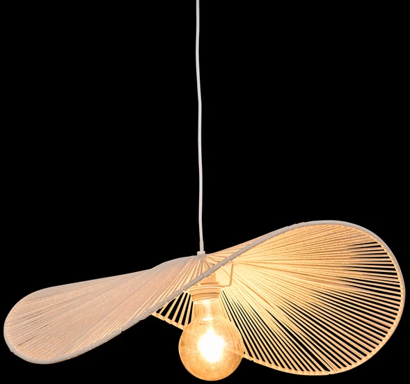 Lamp Medvilninis pakabinamas šviestuvas ADELIA, 58 x 56 x 100 cm, baltas