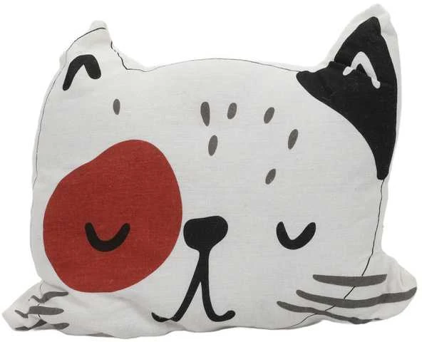 Home Styling Collection Cotton Vaikiška pagalvė su raštu, 35 x 40 cm, medvilnė