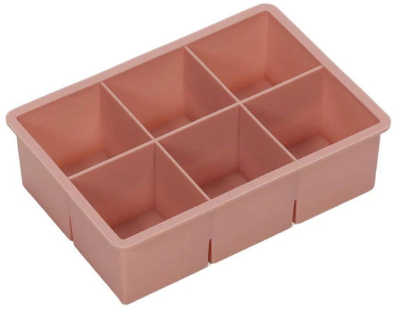 Cube Ledo kubelių padėklas 6 kubeliams, 16,5 x 11,5 x 5 cm