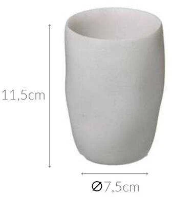 5five Simply Smart Dantų šepetėlio indelis INDONESIE, Ø 7,5 cm, poliresinas