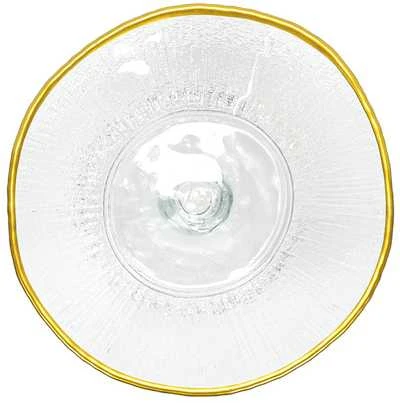 Home Styling Collection Stiklinė tortinė su aukštu padu, 15,5 cm, auksinė